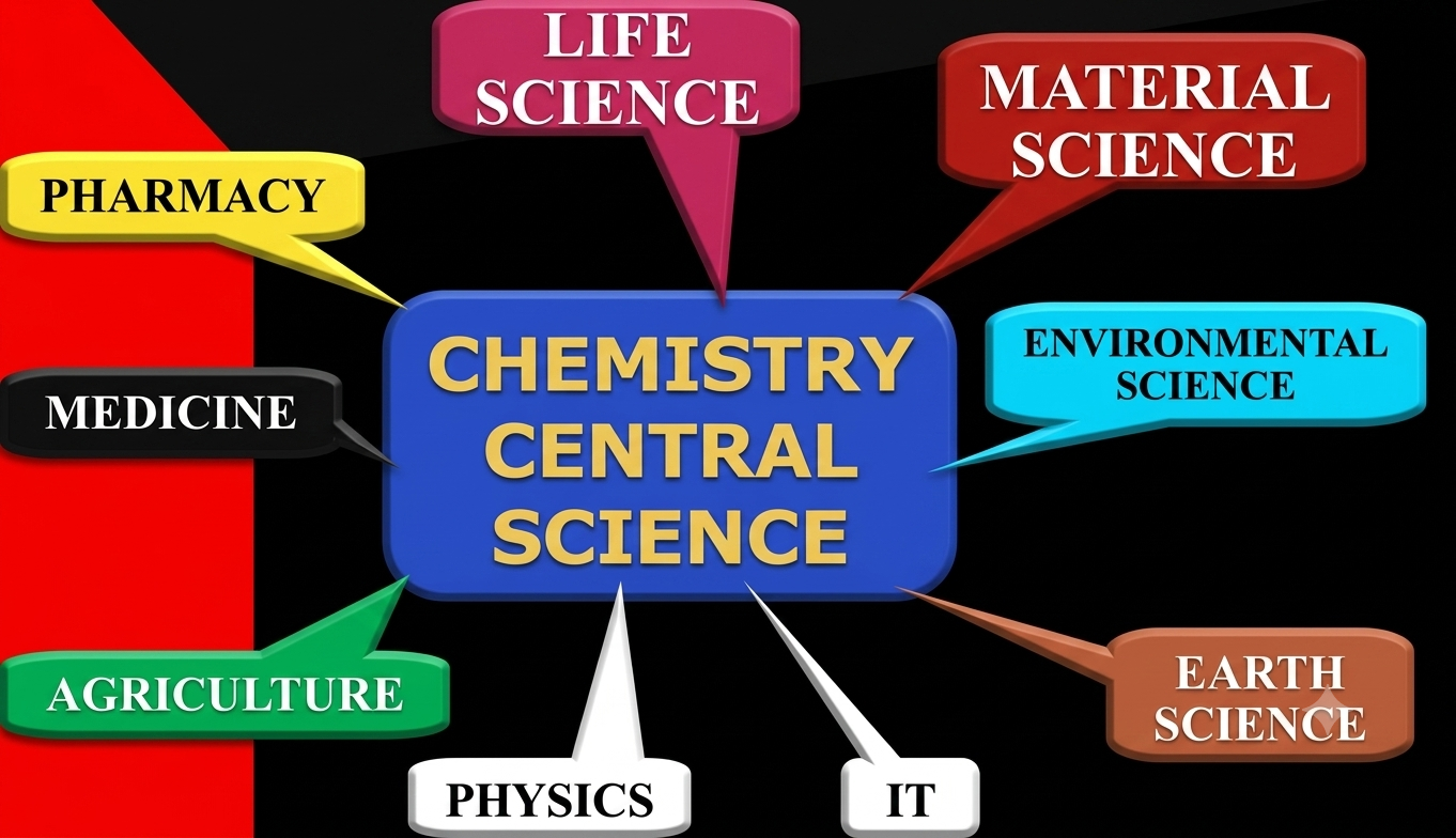 Relationships between branches of science