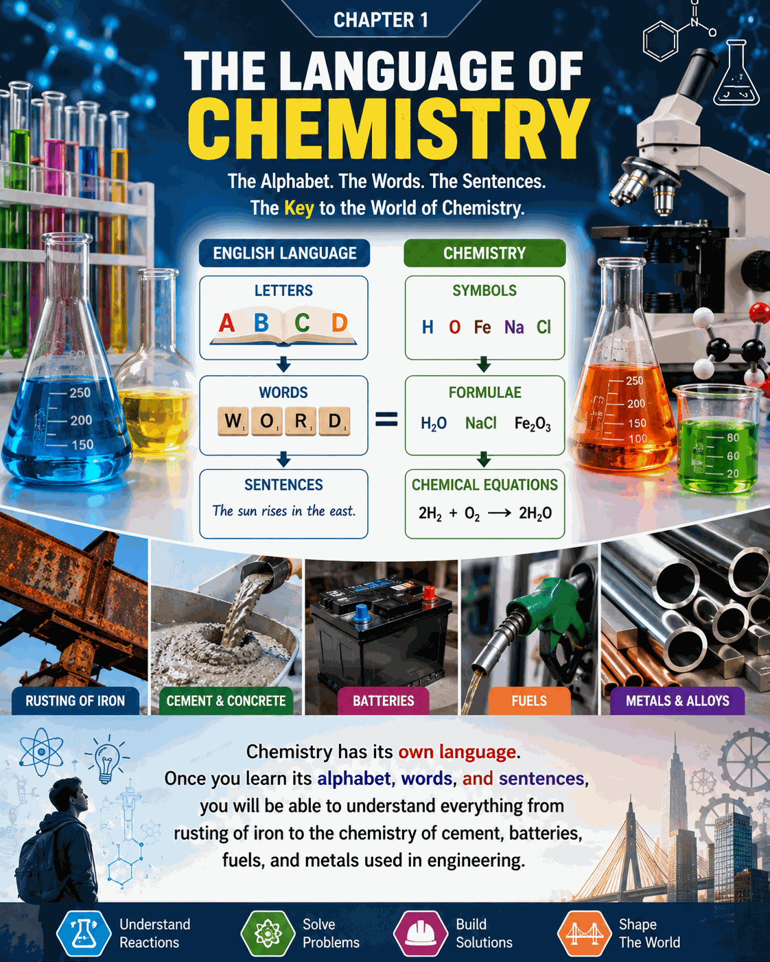 The Language of Chemistry illustration